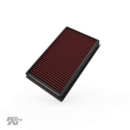 K&N 33-3005 Filtro de Aire Coche, Lavable y Reutilizable