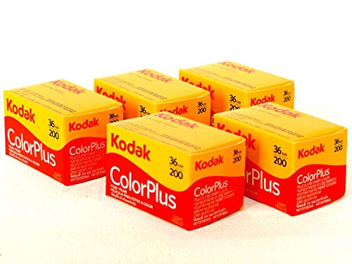 KODAK colorplus Paquete de 5 200asa 36exp Cine KODAK colorplus Paquete de 5 200asa 36exp Cine