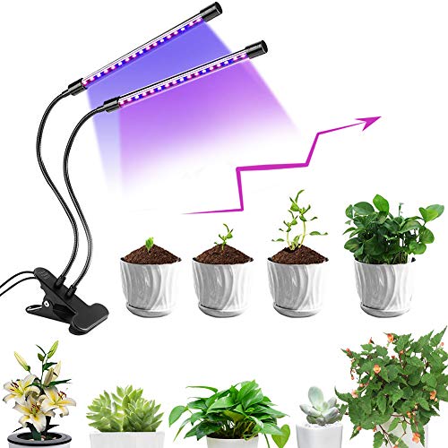Lámpara de Crecimiento, Lampara de Cultivo, Lámpara de Plantas, 40 LED Cultivo Luz de Plantas Lámpara para Plantas, Rotación de 360°, 5 Niveles Regulables y Función de Temporizador Lámpara de Crecimiento, Lampara de Cultivo, Lámpara de Plantas, 40 LED Cultivo Luz de Plantas Lámpara para Plantas, Rotación de 360°, 5 Niveles Regulables y Función de Temporizador