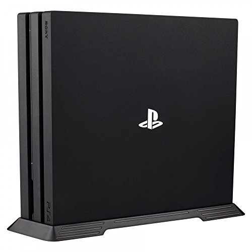 LeSB soporte vertical PS4 Pro para Playstation 4 Pro con una función de refrigeración respiraderos y antideslizantes pies