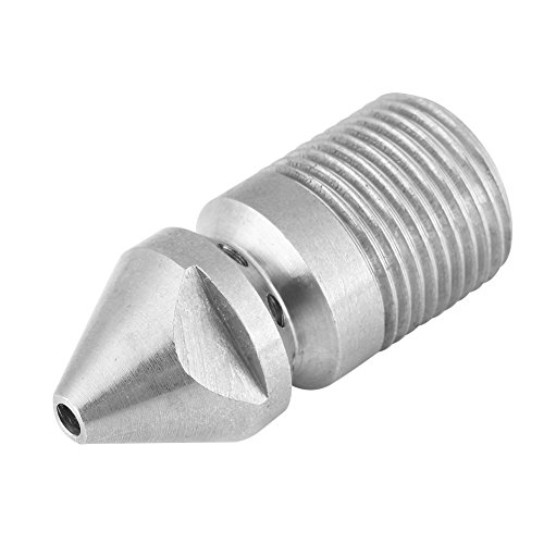 Limpieza de alcantarillado por presión Limpieza de desagüe por tubería Boquilla de purga de limpieza Blaster 3 / 8BSP Rosca macho Acero inoxidable SS304 Limpieza de alcantarillado por presión Limpieza de desagüe por tubería Boquilla de purga de limpieza Blaster 3 / 8BSP Rosca macho Acero inoxidable SS304