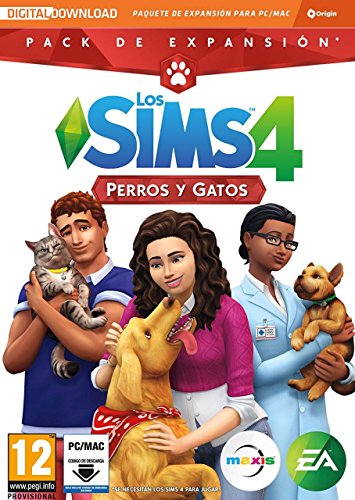 Los Sims 4 - Expansión Perros y gatos (La caja contiene un código de descarga - Origin)