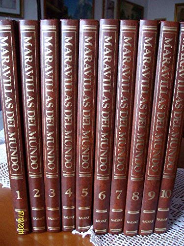 Maravillas del mundo. Enciclopedia Salvat del Universo Monumental. 10 tomos ....