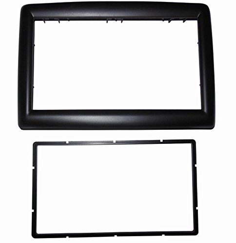 MAXIOU - Adaptador de 2 DIN para el panel de la radio del coche, para Renault Megane II 2003-2009 MAXIOU - Adaptador de 2 DIN para el panel de la radio del coche, para Renault Megane II 2003-2009