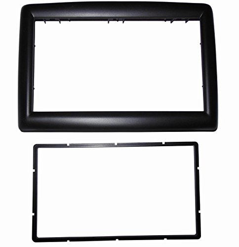 MAXIOU - Adaptador de 2 DIN para el panel de la radio del coche, para Renault Megane II 2003-2009