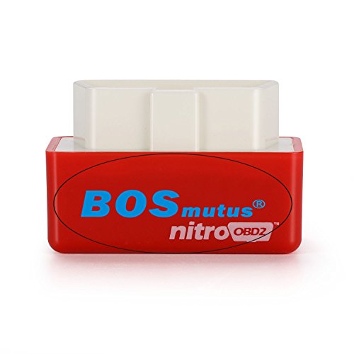 Nitro OBD2 Diesel Chip Tuning Box, 35% más BHP + 25% más de par. apto Para el Modelo de Propósito General de Diesel Cars 1996. - Rojo