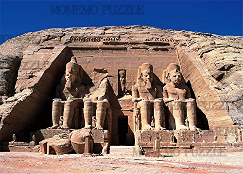 No Rompecabezas 1000 Piezas, Abu Simbel, Egipto Edificio Histórico Paisaje Rompecabezas Juguetes Regalos para Niños