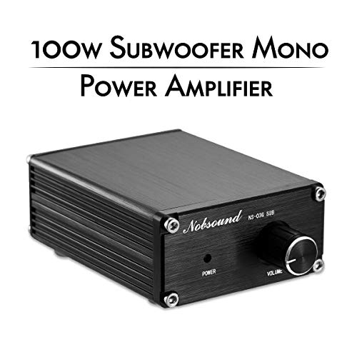 nobsound 100 W Subwoofer/Full Frequency Mono Channel Digital Power Amplifier Audio Mini Amp