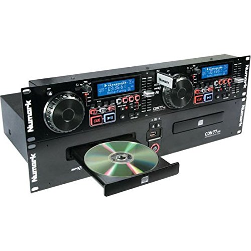 Numark CDN77USB - Doble Reproductor de USB y MP3 CD para DJs Profesionales con Funciones Orientadas al Rendimiento, Compatibilidad con CD/MP3CD y Reconocimiento de Carpetas y Etiquetas ID3 Numark CDN77USB - Doble Reproductor de USB y MP3 CD para DJs Profesionales con Funciones Orientadas al Rendimiento, Compatibilidad con CD/MP3CD y Reconocimiento de Carpetas y Etiquetas ID3