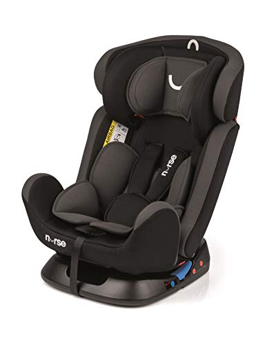 Nurse 7001 487 Driver 2 - Silla de Coche Grupo 0 1 2 3, desde Recién Nacido hasta los 36 kg., Instalación con el Cinturón del Automóvil, Máxima Reclinación, Incluye Reductor, Color Negro Nurse 7001 487 Driver 2 - Silla de Coche Grupo 0 1 2 3, desde Recién Nacido hasta los 36 kg., Instalación con el Cinturón del Automóvil, Máxima Reclinación, Incluye Reductor, Color Negro