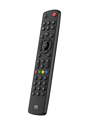 One For All URC1210 - Control remoto universal para todo tipo de TVs, Negro