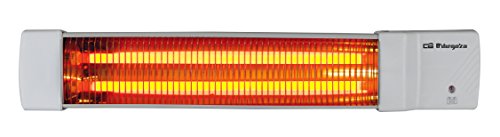 Orbegozo BB5002 Estufa de Cuarzo de Baño, 1200 W, Blanco Orbegozo BB5002 Estufa de Cuarzo de Baño, 1200 W, Blanco