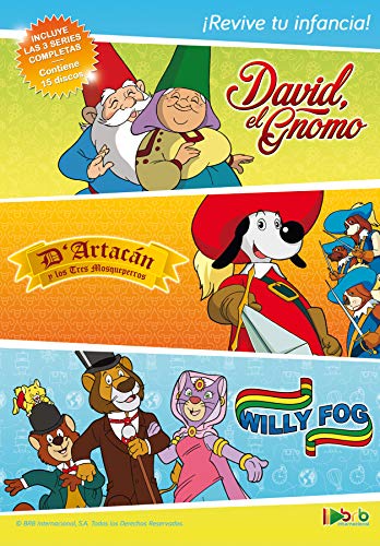 Pack: Willy Fog, D'Artacán Y David, El Gnomo - Las Series Completas [DVD]