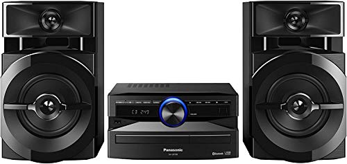Panasonic SCUX100EK Home Audio Mini System Microcadena (Home Audio Mini System, USB, Bluetooth, Acabado Mate, Estereo, MAX JukeBox, 300 W, De 2 Vías, 13 cm, DJ, Subwoofers De 13 cm) Color Negro Panasonic SCUX100EK Home Audio Mini System Microcadena (Home Audio Mini System, USB, Bluetooth, Acabado Mate, Estereo, MAX JukeBox, 300 W, De 2 Vías, 13 cm, DJ, Subwoofers De 13 cm) Color Negro