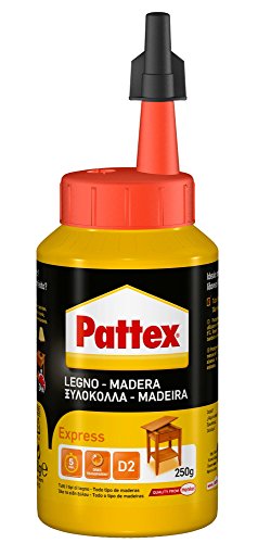 Pattex Cola para madera , de rápido secado y con un acabado transparente, 250 gr Pattex Cola para madera , de rápido secado y con un acabado transparente, 250 gr