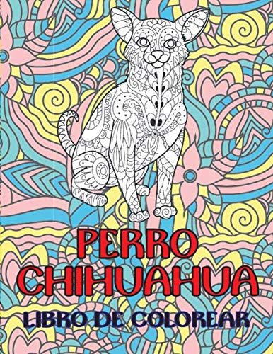 Perro chihuahua - Libro de colorear