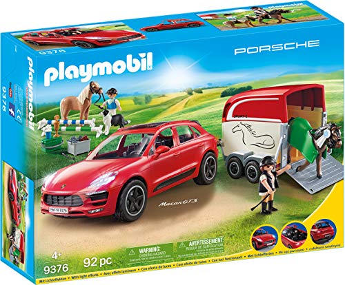 PLAYMOBIL Sports & Action Porsche Macan GTS con Efectos de Luz, a Partir de 4 Años (9376) PLAYMOBIL Sports & Action Porsche Macan GTS con Efectos de Luz, a Partir de 4 Años (9376)
