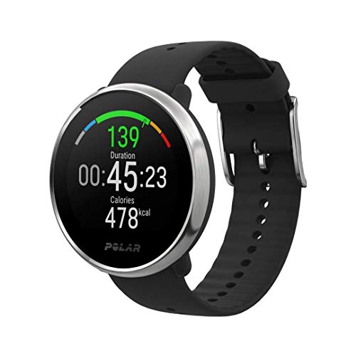 Polar Ignite – Reloj de fitness con GPS integrado, pulsómetro de muñeca, guías de entrenamiento - hombre/mujer - negro/plata M/L Polar Ignite – Reloj de fitness con GPS integrado, pulsómetro de muñeca, guías de entrenamiento - hombre/mujer - negro/plata M/L