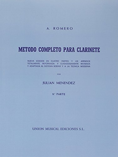 Romero Metodo Completo Para Clarinete (Menendez) Part 3