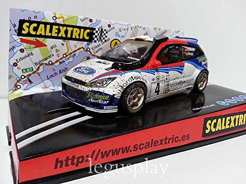 SCX Slot Scalextric 6106 Ford Focus WRC Safari Efecto Barro SCX Slot Scalextric 6106 Ford Focus WRC Safari Efecto Barro