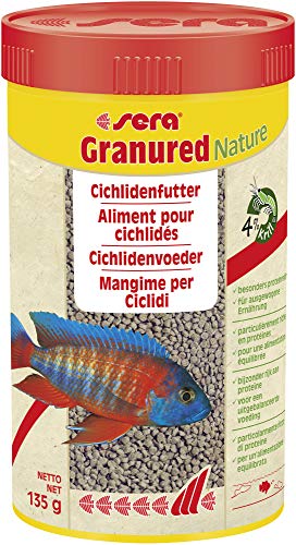 Sera Gránulos con Efecto potenciador de Color para cíclidos carnívoros Granured Sera Gránulos con Efecto potenciador de Color para cíclidos carnívoros Granured