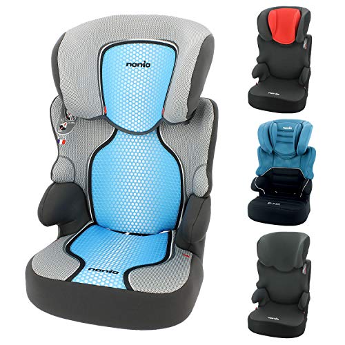 Silla de coche Grupo 2/3 (15-36kg) - Fabricación 100% Francesa - 3 estrellas Test ADAC/TCS - 4 coloridos - Reposa Cabeza y asiento Tapizado, acolchado y ajustable. Silla de coche Grupo 2/3 (15-36kg) - Fabricación 100% Francesa - 3 estrellas Test ADAC/TCS - 4 coloridos - Reposa Cabeza y asiento Tapizado, acolchado y ajustable.
