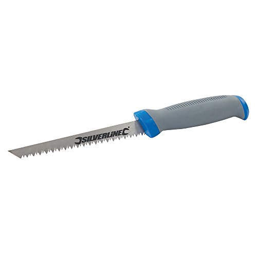 Silverline 598533 - Sierra para placas de yeso con mango engomado (150 mm) Silverline 598533 - Sierra para placas de yeso con mango engomado (150 mm)