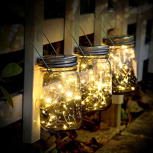 SUNNOW Luz Solar Jardín - Juego de 3 Lámparas Solares, 30 Luces LED de Hadas, Luces De Jardin Solares, Impermeable Interiores/Exteriores Decoración Lámpara Para Navidad Jardín de Patio y Césped SUNNOW Luz Solar Jardín - Juego de 3 Lámparas Solares, 30 Luces LED de Hadas, Luces De Jardin Solares, Impermeable Interiores/Exteriores Decoración Lámpara Para Navidad Jardín de Patio y Césped