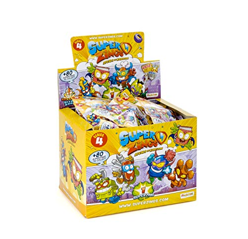 Superzings IV - Display de 50 figuras coleccionables SuperZings Superzings IV - Display de 50 figuras coleccionables SuperZings