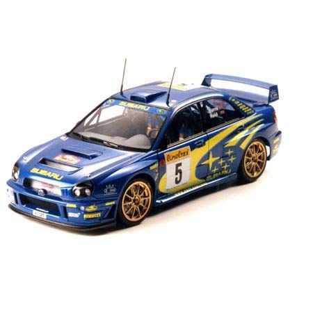 Tamiya 300024240 - Maqueta de Coche de Rally Subaru Impreza WRC 2001 (Escala 1:24), Color Azul Tamiya 300024240 - Maqueta de Coche de Rally Subaru Impreza WRC 2001 (Escala 1:24), Color Azul