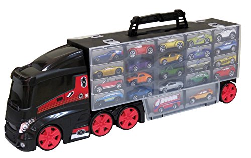 Teamsterz 1416585 Camión Portacoches con 6 Coches Teamsterz 1416585 Camión Portacoches con 6 Coches