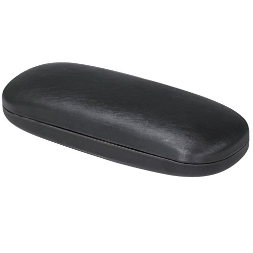 TRIXES Estuche Negro Símil Cuero para Gafas de Marcos Pequeños y Medianos TRIXES Estuche Negro Símil Cuero para Gafas de Marcos Pequeños y Medianos