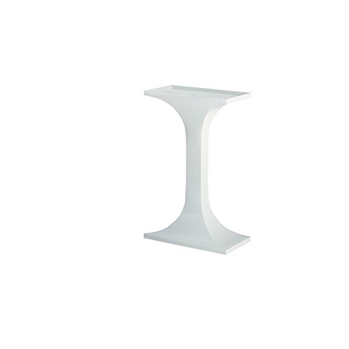 Voltrega 60B - Soporte rectangular de pie columna para jaula de aves, 25.00 x 47.00 x 73.00 cm (9.84" x 18.50" x 28.74")