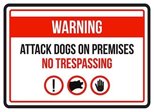 WENNUNA Divertidos Signos de Metal de Advertencia de Perros atacados en Locales no se Respira Negocio Comercial precaución Garaje casa Patio Valla de Aluminio Placa de Pared Arte WENNUNA Divertidos Signos de Metal de Advertencia de Perros atacados en Locales no se Respira Negocio Comercial precaución Garaje casa Patio Valla de Aluminio Placa de Pared Arte