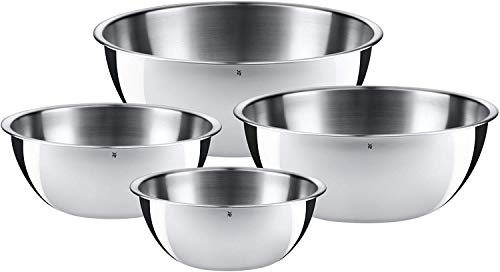 WMF Gourmet-Set de 4 Boles, Acero Inoxidable Mate WMF Gourmet-Set de 4 Boles, Acero Inoxidable Mate