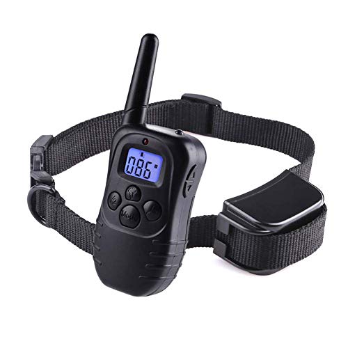 Wodondog Collar de Adiestramiento para Perros Recargable y Resistente al Agua con vibración y Sonido, Rango Remoto de 300 Metros Wodondog Collar de Adiestramiento para Perros Recargable y Resistente al Agua con vibración y Sonido, Rango Remoto de 300 Metros