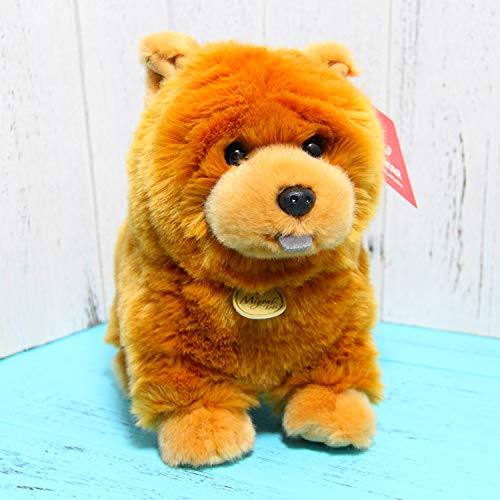 zqq Juguete De Peluche Muñeca Infantil Peluche Chow Chow Muñeca Simulación Cachorro Regalo De Cumpleaños para Novio 25Cm