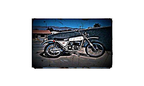 1972 Ossa de moto para Enduro Yankee A4 Metal Sign Retro Vintage de aluminio a partir de
