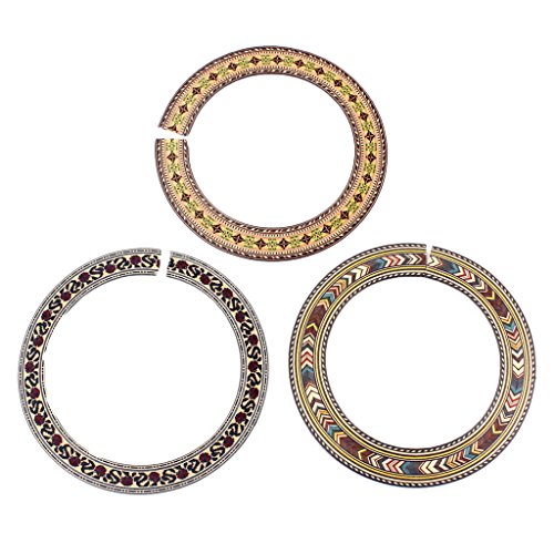 3pcs Decoración de Roseta de Arce con Pico para Guitarra Clásica y Acústica 3pcs Decoración de Roseta de Arce con Pico para Guitarra Clásica y Acústica