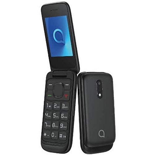 Alcatel 2053D, Teléfono Móvil Dual SIM de 2.4" (2G, RAM de 4 MB, Cámara VGA de 1.3 MP), Bluetooth, Negro