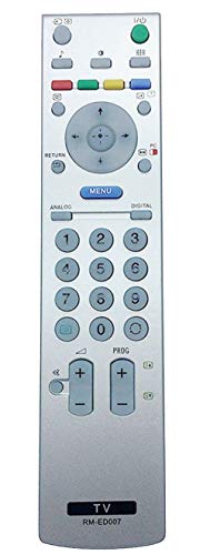 ALLIMITY RM-ED007 Control Remoto Reemplazar por Sony LED LCD Bravia TV KDF-50E2000 KDF-50E2010 KDL-15G2000 KDL-20G2000 KDL-20S2000 KDL-20S2020 KDL-26P2530 KDL-26U2000 KDL-32P2530 KDL-32U2000 ALLIMITY RM-ED007 Control Remoto Reemplazar por Sony LED LCD Bravia TV KDF-50E2000 KDF-50E2010 KDL-15G2000 KDL-20G2000 KDL-20S2000 KDL-20S2020 KDL-26P2530 KDL-26U2000 KDL-32P2530 KDL-32U2000