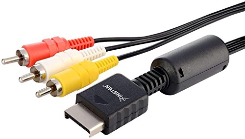 AV Composite Cable Cord Cordón Lead Para Sony Playstation 1/2/3 PS1 PS2 PS3 Slim AV Composite Cable Cord Cordón Lead Para Sony Playstation 1/2/3 PS1 PS2 PS3 Slim