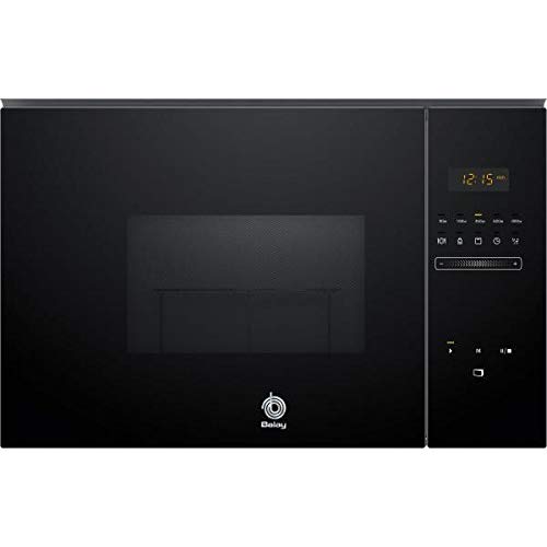 Balay 3CG5172N0 - Microondas integrable / encastre con grill, 800 W / 1000 W , color negro Balay 3CG5172N0 - Microondas integrable / encastre con grill, 800 W / 1000 W , color negro