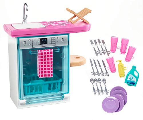 Barbie Muebles de interior, accesorios para la cocina de la casa de muñecas (Mattel FXG34) Barbie Muebles de interior, accesorios para la cocina de la casa de muñecas (Mattel FXG34)