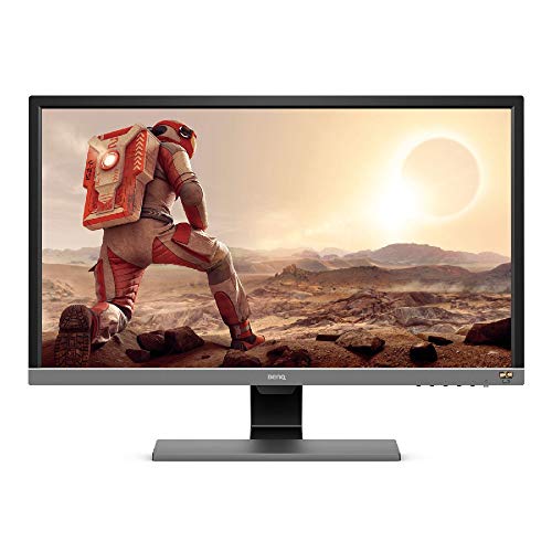 BenQ EL2870U - Monitor Gaming de 28" 4K UHD (3840x2160, 1ms, 60Hz, 2x HDMI, Modo HDR, Fre-Sync, DisplayPort, Altavoces, Eye-Care, Sensor Brillo Inteligente Plus, Flicker-free) - Gris