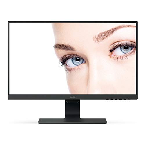 BenQ GW2480 - Monitor de 23.8" FullHD (1920x1080, 5ms, 60Hz, HDMI, IPS, DisplayPort, VGA, Altavoces, E2E, Eye-care, Sensor Brillo Inteligente, Flicker-free, Low Blue Light, antireflejos) - Color Negro