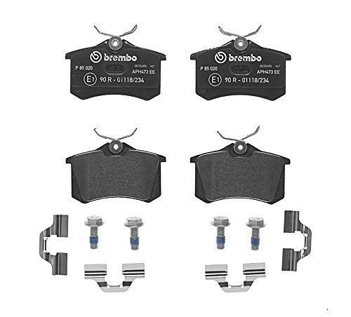 BREMBO 448P85020 Pastillas Freno, Set de 4 BREMBO 448P85020 Pastillas Freno, Set de 4