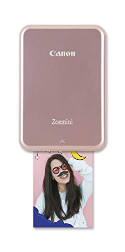 Canon Zoemini Pv-123 - Mini Impresora (Bluetooth, USB, 314 x 600 PPP, Canon Mini Print) Color Rosa
