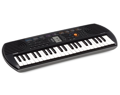 Casio SA-77 - Teclado MIDI con 44 teclas mini, color gris Casio SA-77 - Teclado MIDI con 44 teclas mini, color gris