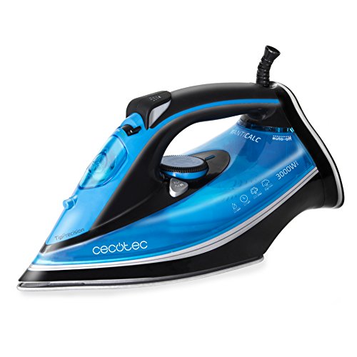 Cecotec Force Titanium 520 - Plancha de Vapor, 230 g/min, Suela TitaniumSlide, Modo Eco, Antical, 0.38 Litros, Antigoteo, Sistema Autolimpieza, Multicolor, 33 x 13 x 16 cm, 3000 W Cecotec Force Titanium 520 - Plancha de Vapor, 230 g/min, Suela TitaniumSlide, Modo Eco, Antical, 0.38 Litros, Antigoteo, Sistema Autolimpieza, Multicolor, 33 x 13 x 16 cm, 3000 W
